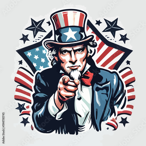uncle sam vector