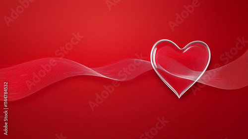 Red Heart Love Swirl: A del...