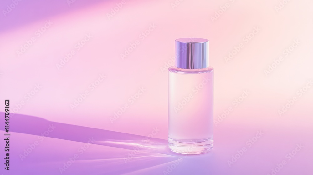 Elegant minimalist cosmetic cream packaging mockup with soft pastel background showcasing luxury and simplicity Elegant minimalist cosmetic cream packaging mockup with soft pastel background showcasing luxury and simplicity