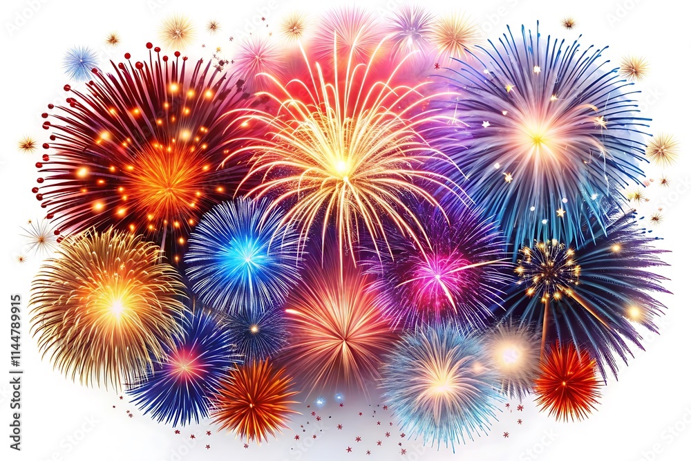 fireworks in the sky fireworks in the sky