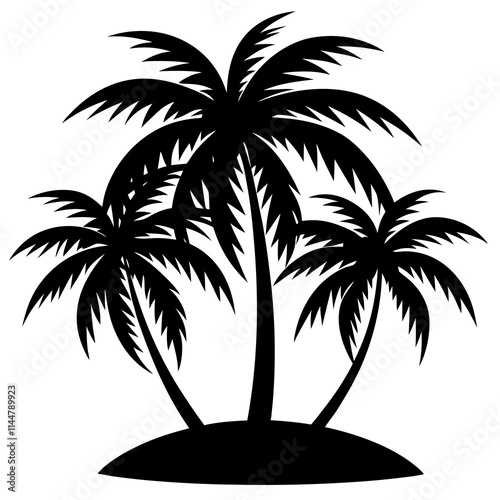 palm tree silhouette