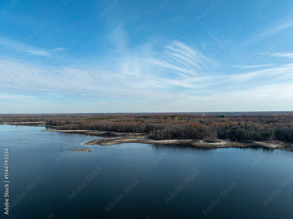 Reservoir Aerial Reservoir Aerial