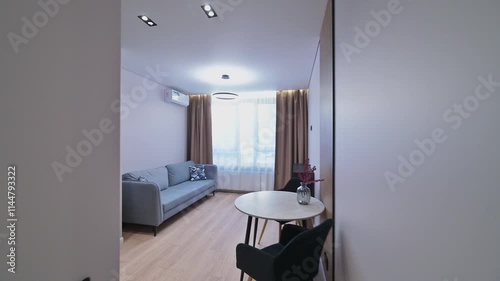 interior apartment room home decoration, preparation of house for sale