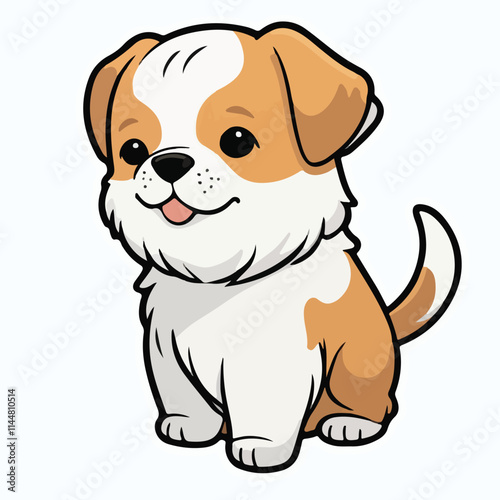 Dog sticker icon