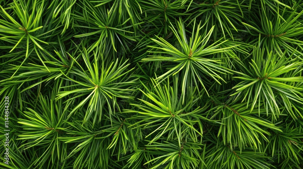 Close-up view capturing vibrant summer green pine needles, emphasizing their vivid color and texture. Perfect for nature-themed projects with ample copy space for text. Close-up view capturing vibrant summer green pine needles, emphasizing their vivid color and texture. Perfect for nature-themed projects with ample copy space for text.