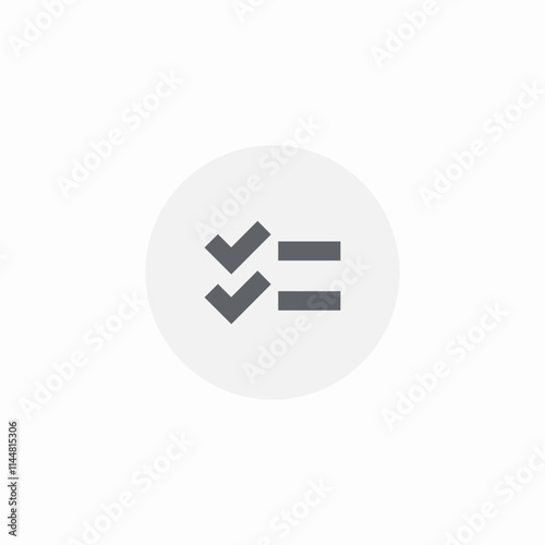 check list icon sign vector