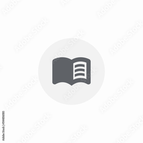 open book icon sign vector