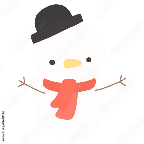 cute kawaii Christmas cartoon