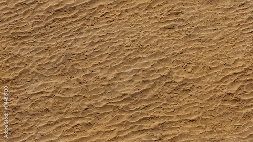 Wallpaper Mural Seamless desert sand texture, fine granular details, warm yellow and beige tones, subtle waves and natural patterns created by the wind, high-resolution, photorealistic lighting, ideal for terrain des Torontodigital.ca