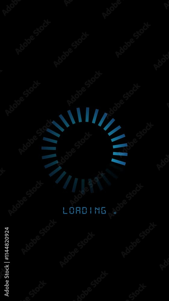 Loading And Buffering Icon Animation Looped Loading, virtual circle for internet with connectivity issues for website by studio. Light, technology buffering symbol icon digital download with progress Loading And Buffering Icon Animation Looped Loading, virtual circle for internet with connectivity issues for website by studio. Light, technology buffering symbol icon digital download with progress
