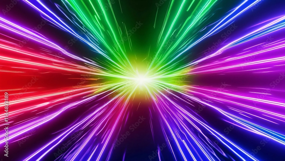 AI GENERATE background, vibrant gradient of electric green blending into neon blue AI GENERATE background, vibrant gradient of electric green blending into neon blue