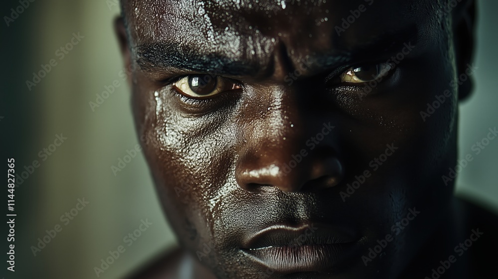 Resentment Reflected in a Determined Man Resentment Reflected in a Determined Man