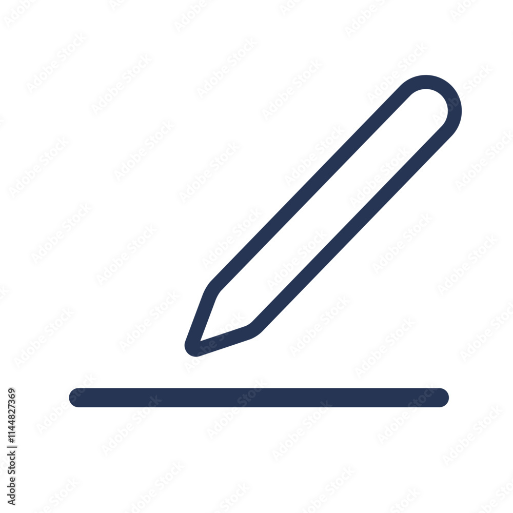 Obraz premium Common Library system black icon pack