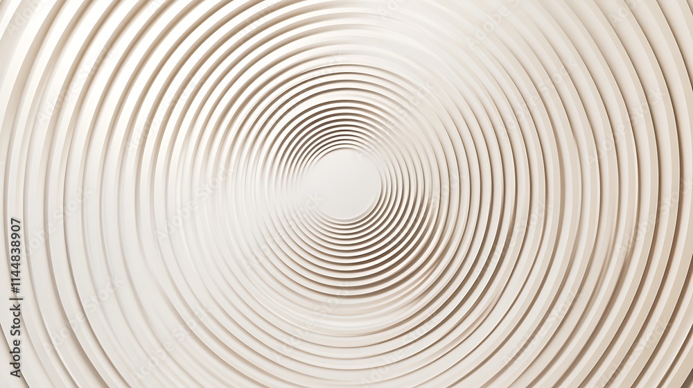Abstract beige concentric circles spiral pattern background texture. Abstract beige concentric circles spiral pattern background texture.