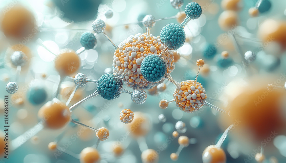 Abstract depiction of molecular structures showcasing entropy changes in isolated systems, featuring colorful spheres and intricate connections, evoking sense of scientific exploration Abstract depiction of molecular structures showcasing entropy changes in isolated systems, featuring colorful spheres and intricate connections, evoking sense of scientific exploration