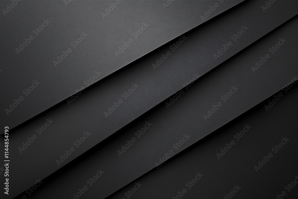 geometric black background. texture of paper and layers. simple background geometric black background. texture of paper and layers. simple background