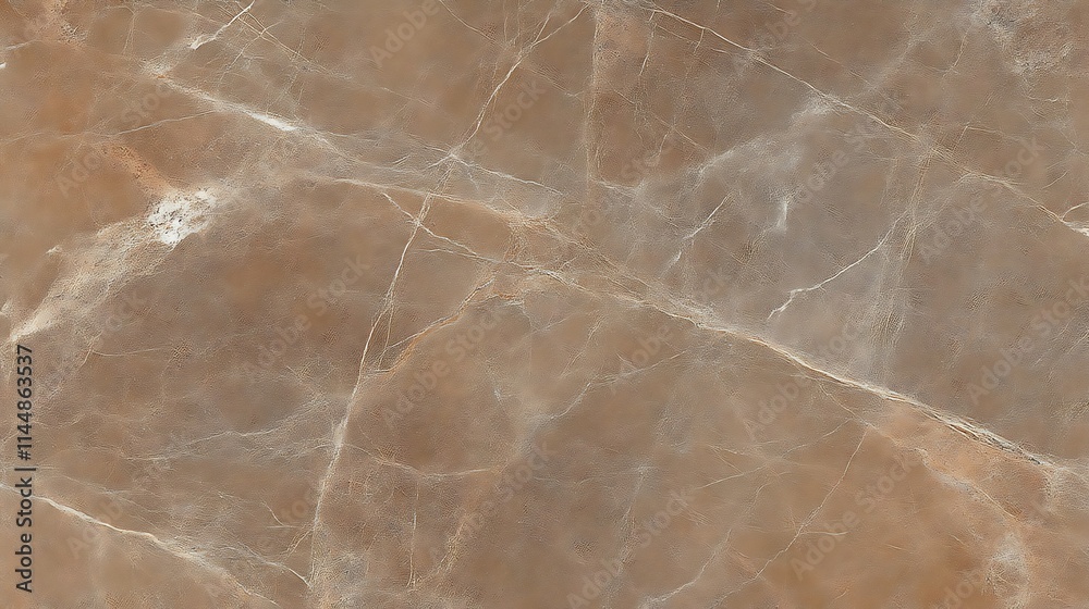 Fototapeta premium Light Brown Marble Texture With White Veins