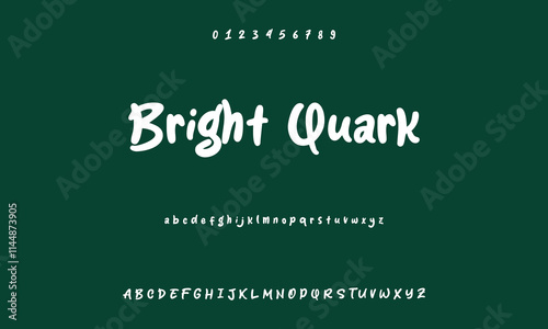 Playful cartoon Font, funky typeface for joyful brings life designs like children's artwork, birthday invitations, playful branding, and carnival typography.