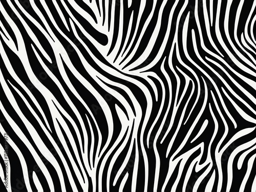 Zebra skin print wallpaper motif background