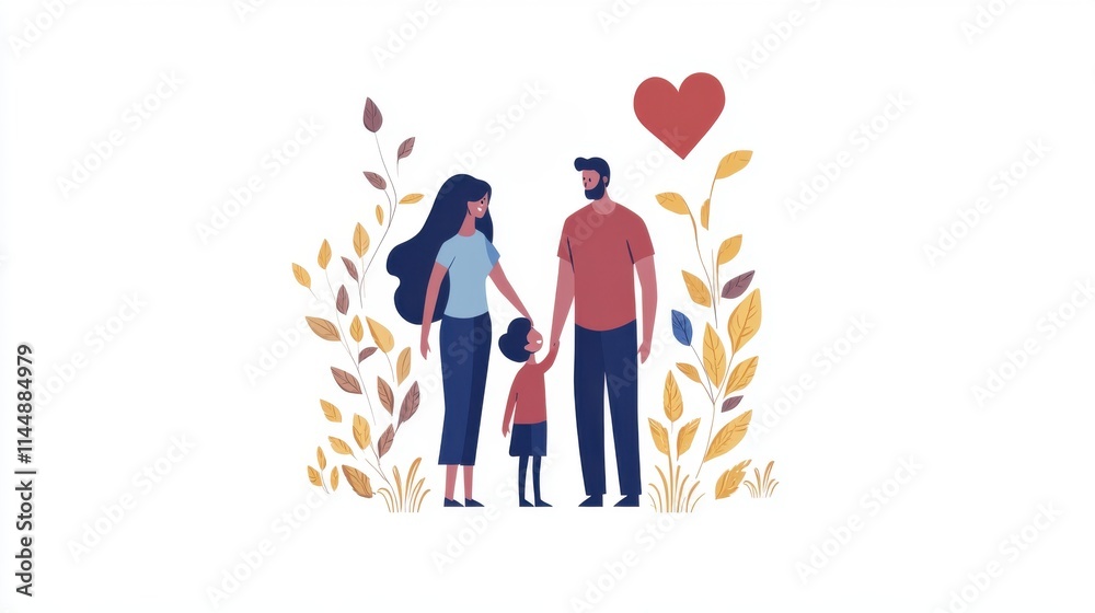 Family bonding moment home illustration warm environment creative perspective love Family bonding moment home illustration warm environment creative perspective love