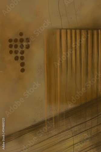 Abstract image for printing. - digital painting photo