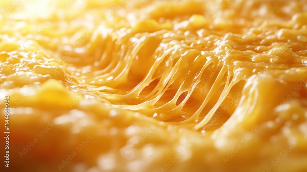 custom made wallpaper toronto digitalClose-up of melted cheese, strings, texture.