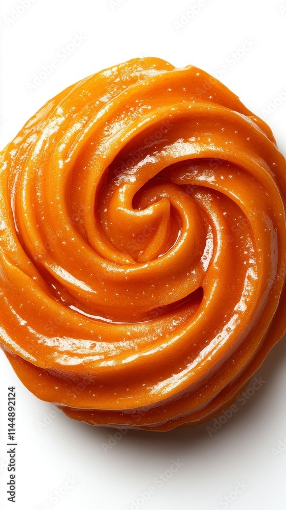 Fototapeta premium Scrumptious Caramel Spread: A Culinary Delight