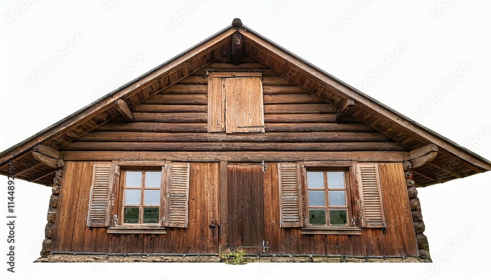 old wooden house