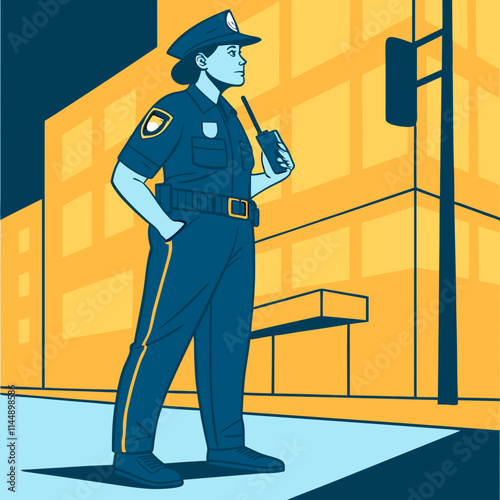 worker in uniform with tools