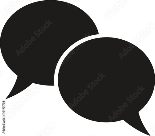 speech bubbles, vector, illustration, silhouette, design, graphic, communication, dialogue, minimal, interaction, abstract, symbol, logo, conversation, text, overlap, chat, speech, vector art, outline