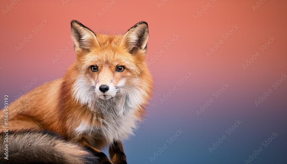 Fototapeta premium red fox portrait