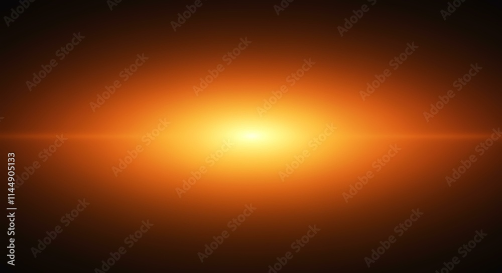 Fototapeta premium Abstract glowing orange light background, perfect for creative designs, posters, and digital artwork.