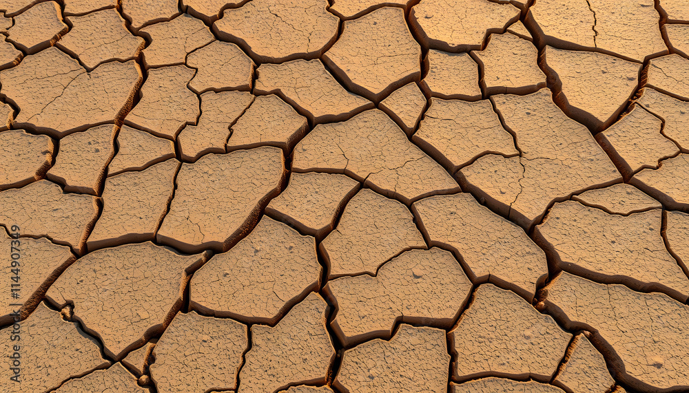 Cracked desert earth texture, with white tones Cracked desert earth texture, with white tones