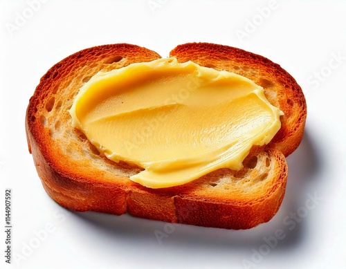 Tartine de pain beurrée