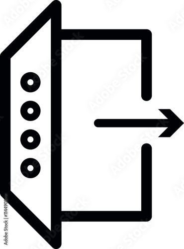 Logout Icon Design 