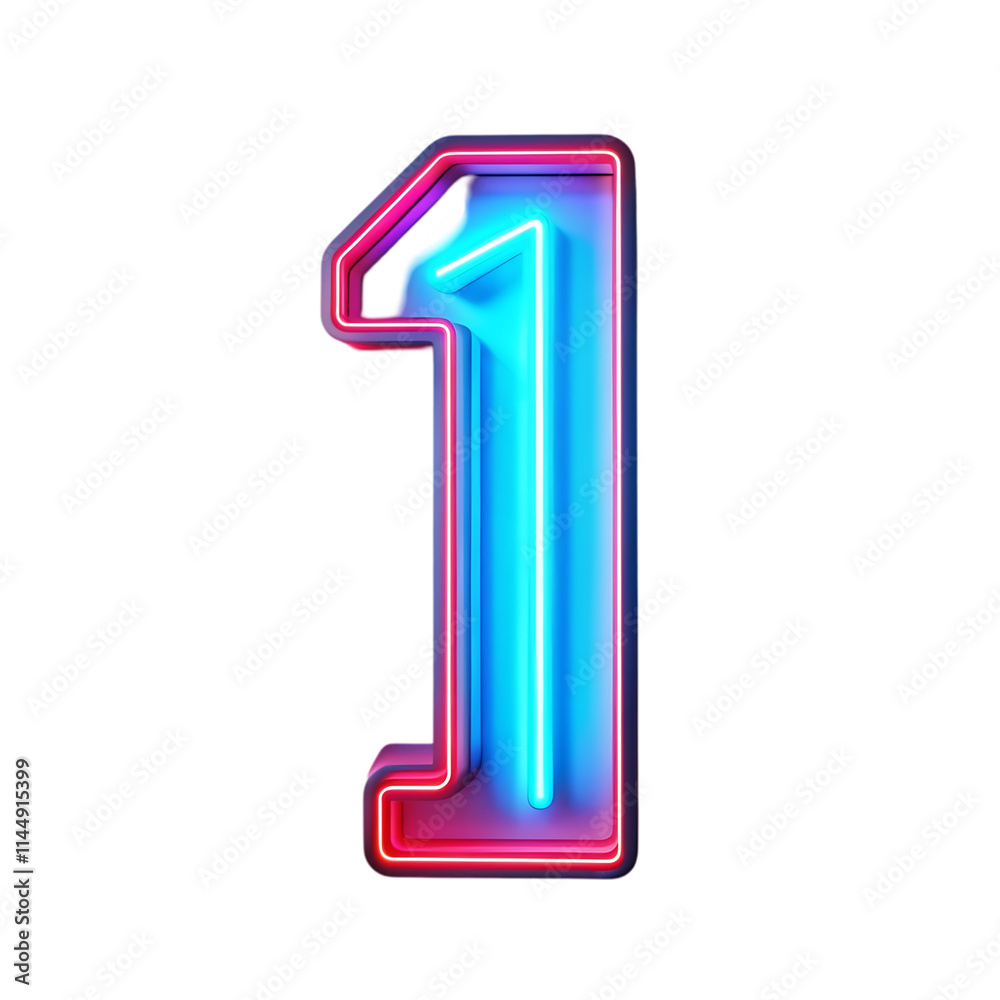 3d silver number 1 3d silver number 1