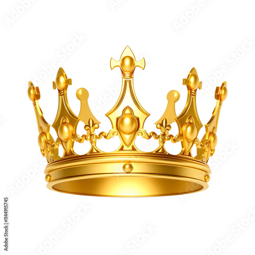 golden crown 3d