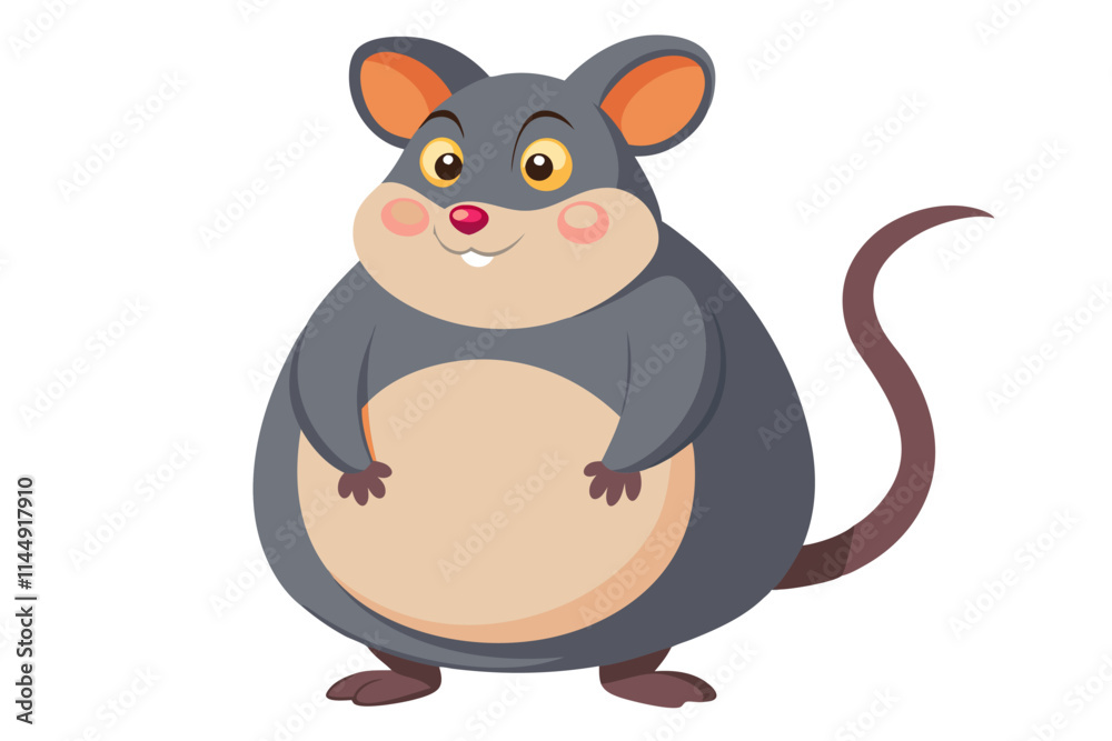 Vector Illustration of a Cartoon Fat Mouse Animation, Watercolor Style, Isolated on White Background, Adorable Fat Mouse Character Design, Cute Rodent Vector Illustration, Mouse Animation for Art , Vector Illustration of a Cartoon Fat Mouse Animation, Watercolor Style, Isolated on White Background, Adorable Fat Mouse Character Design, Cute Rodent Vector Illustration, Mouse Animation for Art ,