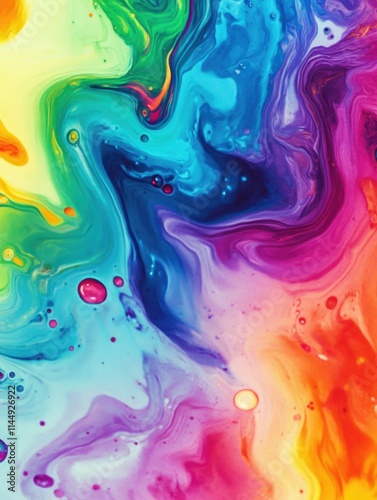 Wallpaper Mural Colorful Abstract Paint Splatter Effect Torontodigital.ca