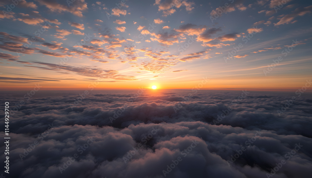 Sunrise on the earth, enhance, with white tones Sunrise on the earth, enhance, with white tones