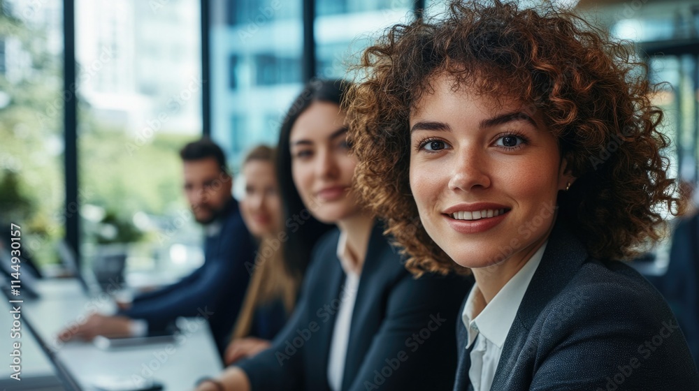 Fototapeta premium Successful Business Team in Office
