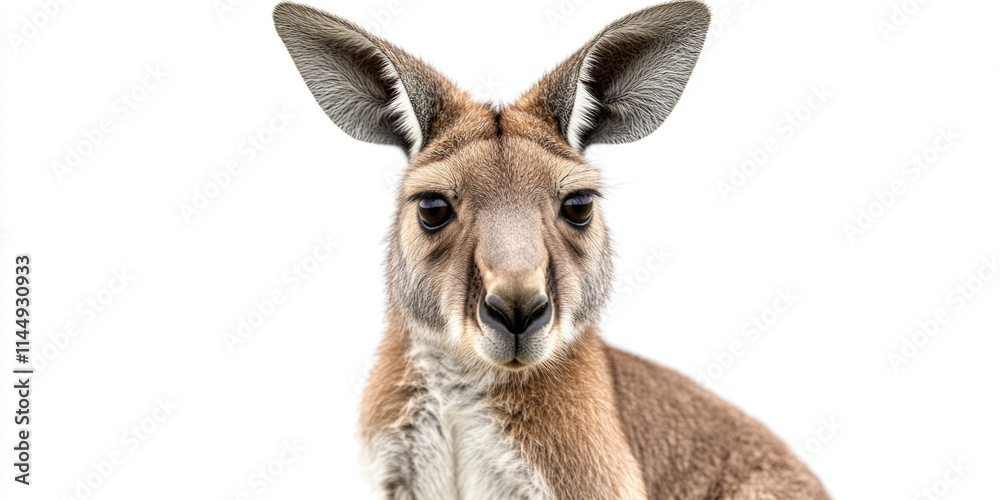 Kangaroo Portrait Kangaroo Portrait