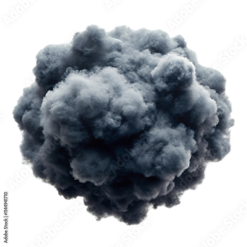 explosion of smoke