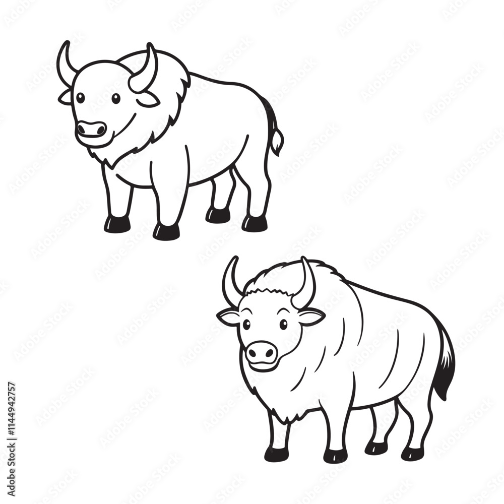 Obraz premium Animals vector icon art set