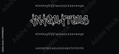 Urban typography street art graffiti slogan print with spray splash effect for graphic tee t shirt or sweatshirt - Vector