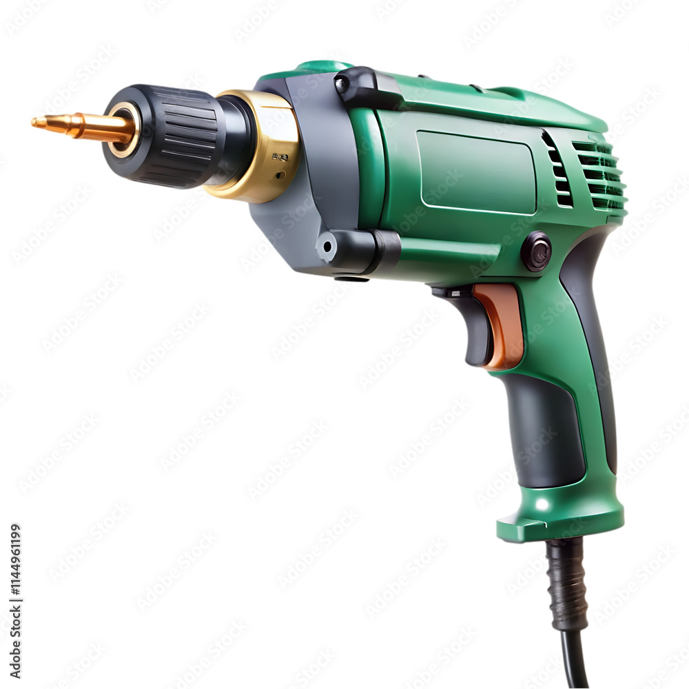 drill isolated on white drill isolated on white
