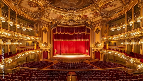 Wallpaper Mural Interior of the Opera Garnier in Paris, France Torontodigital.ca