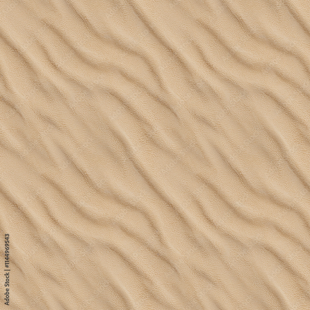 Fototapeta premium Seamless sandy texture pattern in warm beige tones for natural and coastal design applications