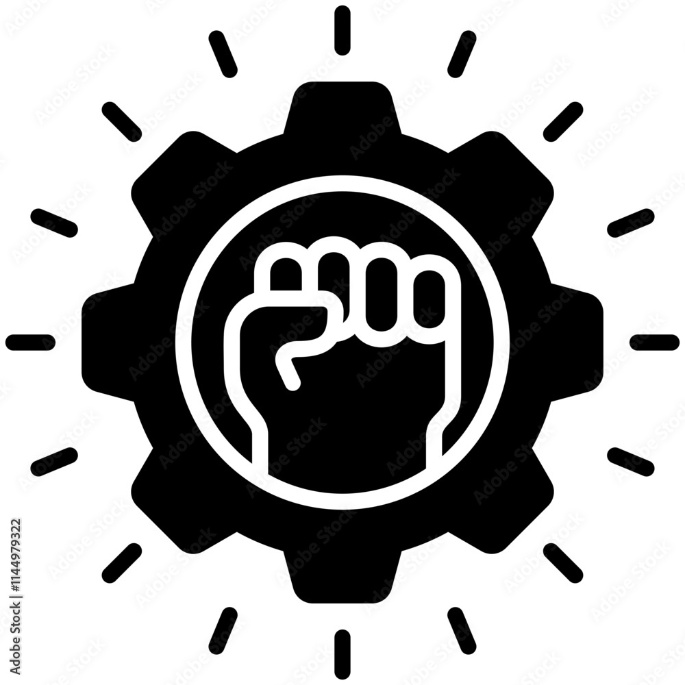 Fototapeta premium Empowerment Icon