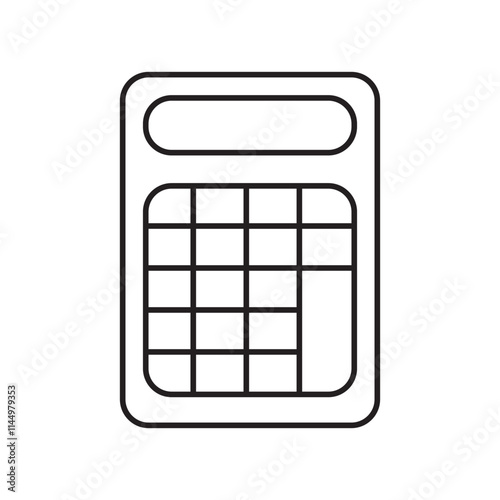 Calculator vector icon